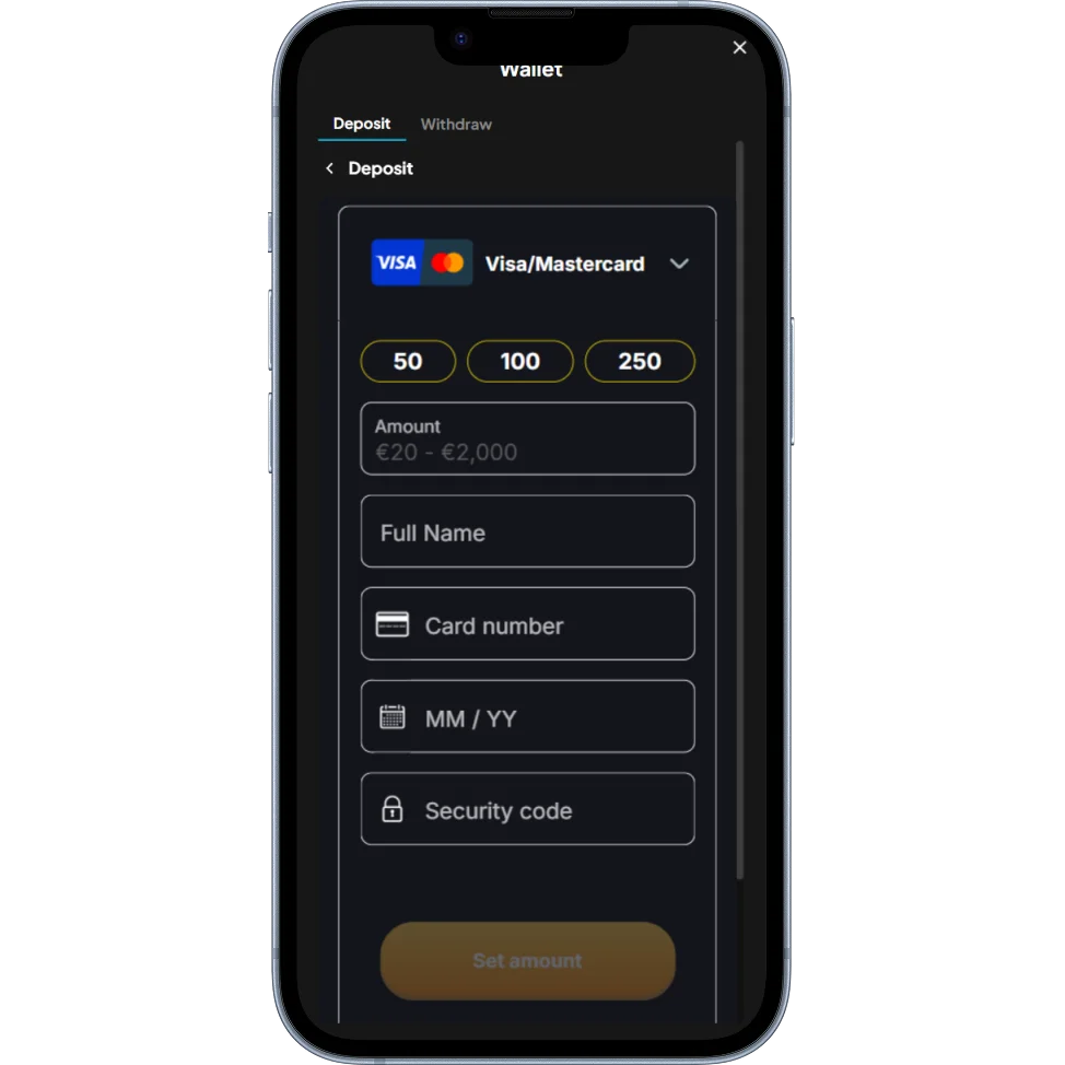 PjSpins Casino How to Deposit