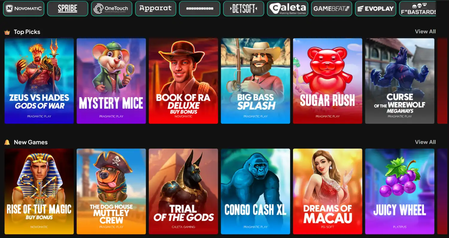 PjSpins Casino UK